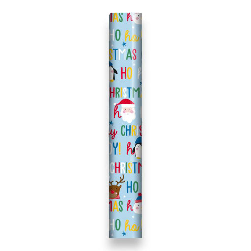 Picture of CHRISTMAS HOHOHO GIFT WRAPPING ROLL 70CM X 7 METRES